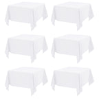 10 Pack Navy Blue Round Tablecloths 90 Inch, Polyester Round Table Cloth Circle Bulk Linen Washable Table Cloth Stain and Wrinkle Resistant Circle Table Cover for Wedding Party Dining Banquet