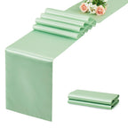 Light Pink Satin Table Runner, 12x108 Inches, 12 Pack