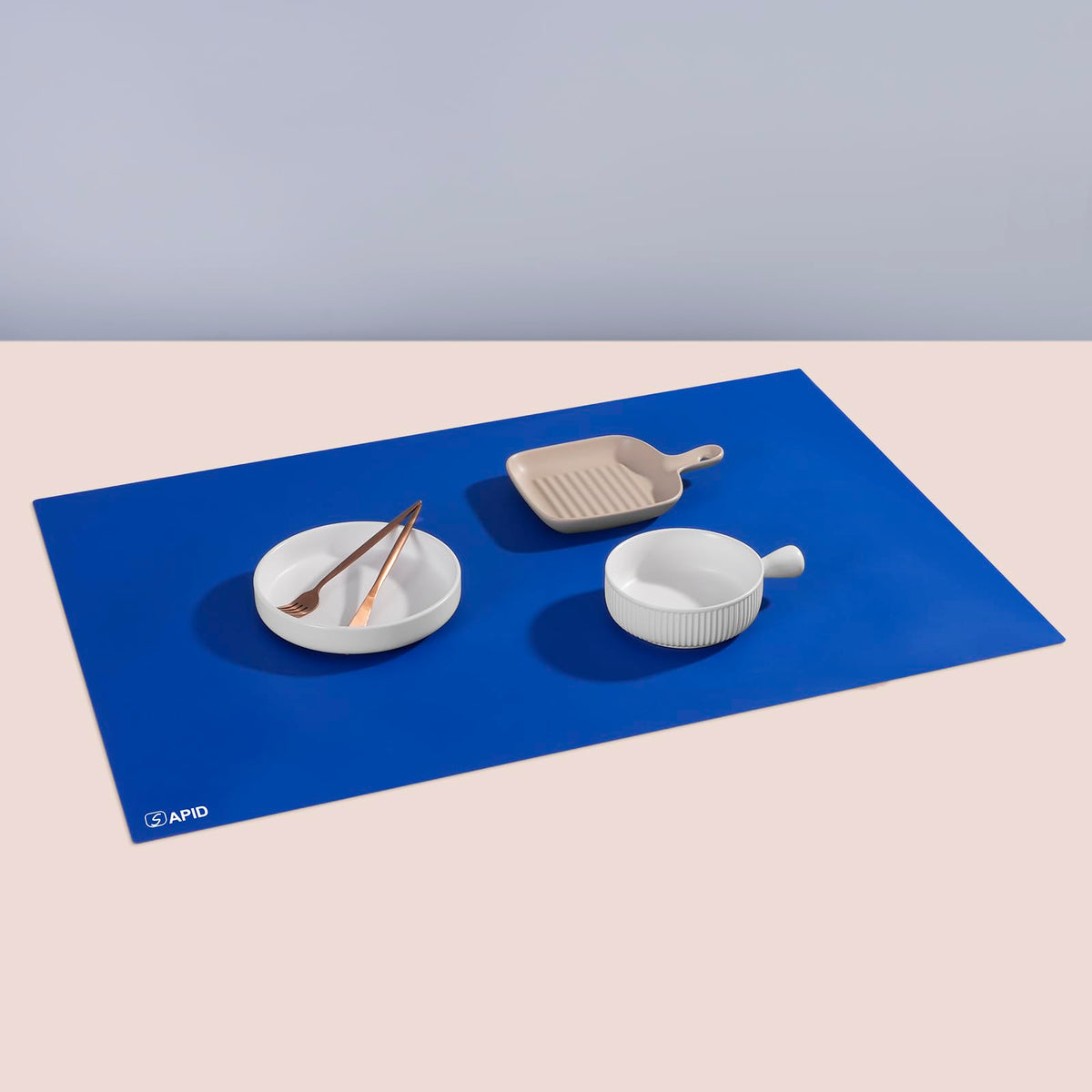 1.5MM Extra Thick Placemats Large Silicone Mat Heat Resistant Table Mat