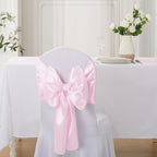 Light Pink Satin Table Runner, 12x108 Inches, 12 Pack