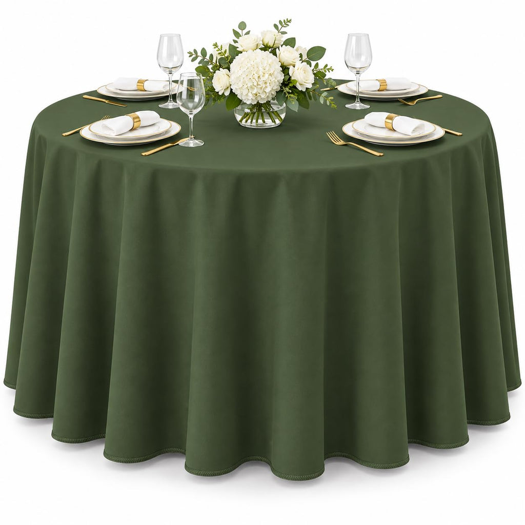 AK TRADING CO. 60 x 102-Inch Rectangular Polyester Tablecloth - Made in USA - Wrinkle-Resistant, Flame Retardant, Durable Party Table Cover, Banquet Tablecloth, Wedding Table Cover - Light Blue