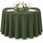 AK TRADING CO. 60 x 102-Inch Rectangular Polyester Tablecloth - Made in USA - Wrinkle-Resistant, Flame Retardant, Durable Party Table Cover, Banquet Tablecloth, Wedding Table Cover - Light Blue