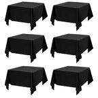 10 Pack Navy Blue Round Tablecloths 90 Inch, Polyester Round Table Cloth Circle Bulk Linen Washable Table Cloth Stain and Wrinkle Resistant Circle Table Cover for Wedding Party Dining Banquet