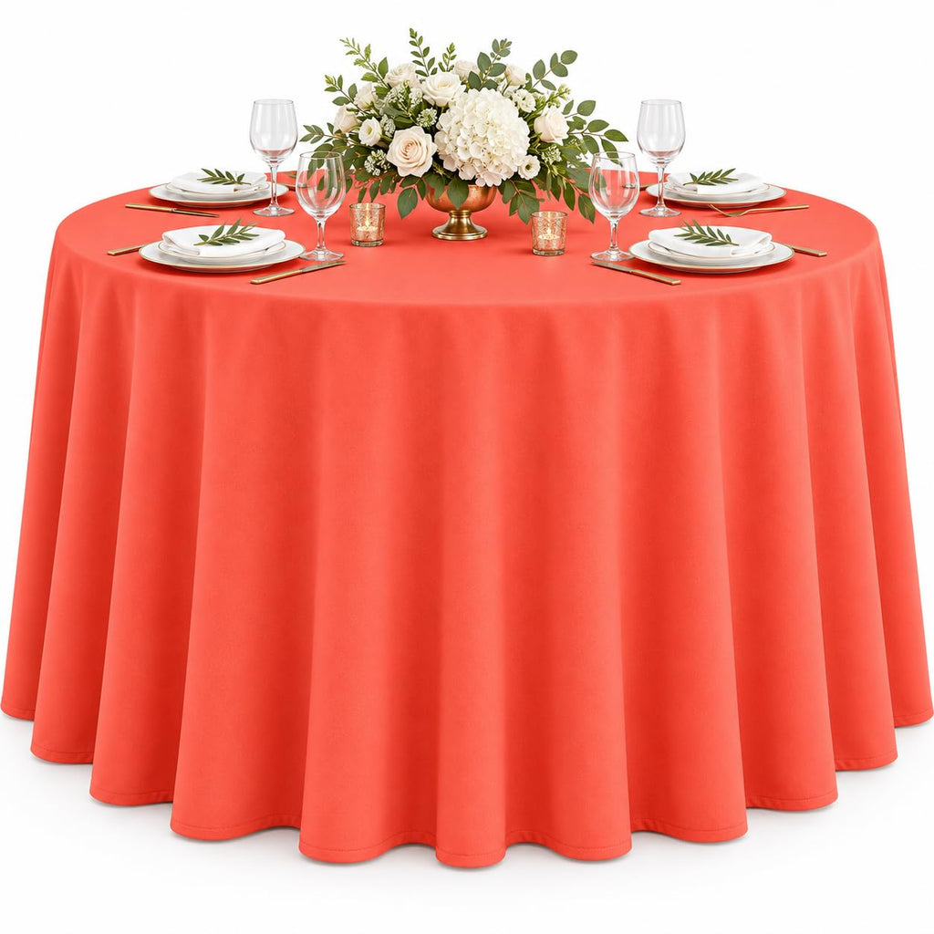 AK TRADING CO. 60 x 102-Inch Rectangular Polyester Tablecloth - Made in USA - Wrinkle-Resistant, Flame Retardant, Durable Party Table Cover, Banquet Tablecloth, Wedding Table Cover - Light Blue
