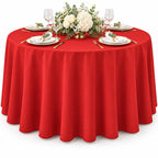 AK TRADING CO. 60 x 102-Inch Rectangular Polyester Tablecloth - Made in USA - Wrinkle-Resistant, Flame Retardant, Durable Party Table Cover, Banquet Tablecloth, Wedding Table Cover - Light Blue