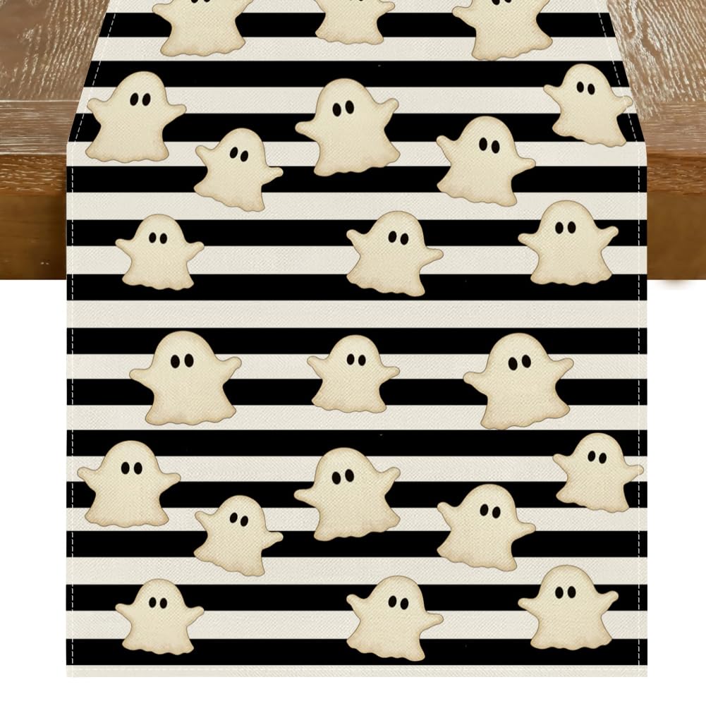 RABUSOFA Fall Table Runner 13x72 Inch Pumpkins Fall Decor for Home