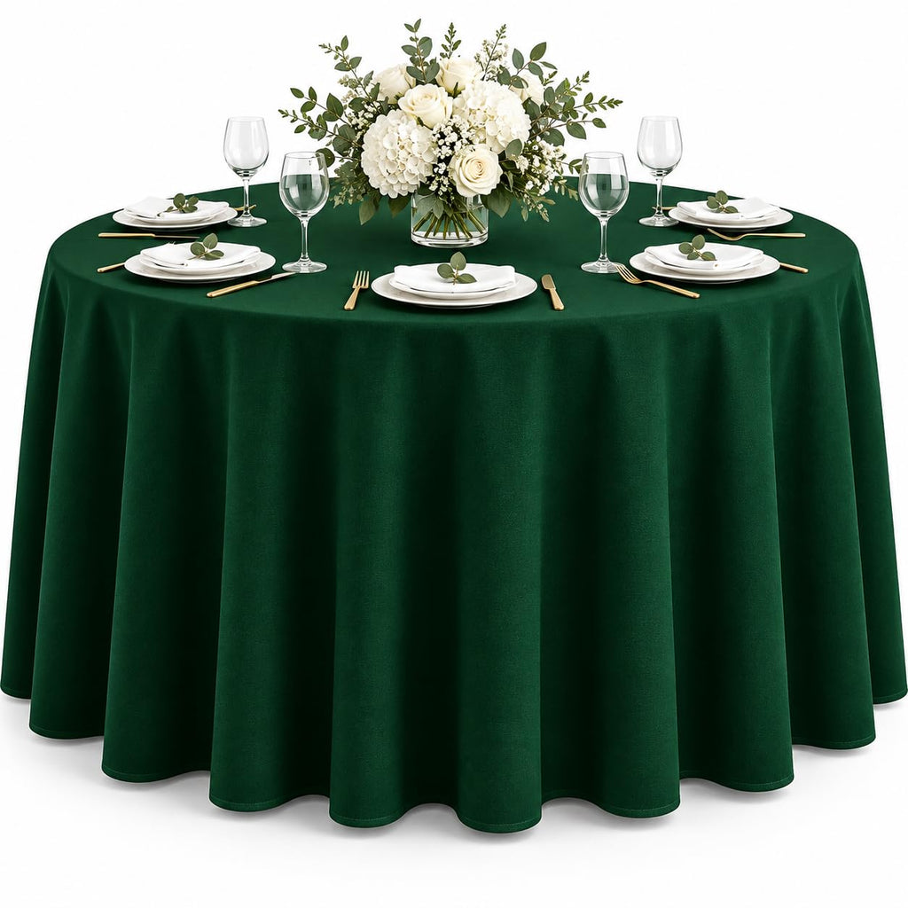 AK TRADING CO. 60 x 102-Inch Rectangular Polyester Tablecloth - Made in USA - Wrinkle-Resistant, Flame Retardant, Durable Party Table Cover, Banquet Tablecloth, Wedding Table Cover - Light Blue