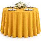 AK TRADING CO. 60 x 102-Inch Rectangular Polyester Tablecloth - Made in USA - Wrinkle-Resistant, Flame Retardant, Durable Party Table Cover, Banquet Tablecloth, Wedding Table Cover - Light Blue