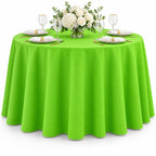 AK TRADING CO. 60 x 102-Inch Rectangular Polyester Tablecloth - Made in USA - Wrinkle-Resistant, Flame Retardant, Durable Party Table Cover, Banquet Tablecloth, Wedding Table Cover - Light Blue