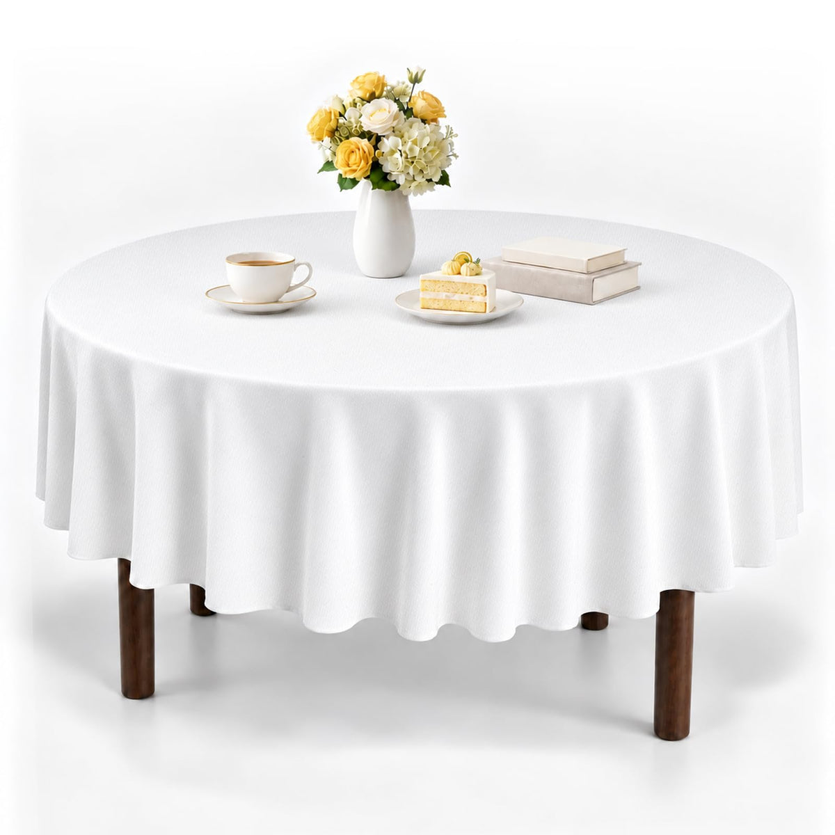 Pureegg Polyester Fall Tablecloth 60" x 84" 1 Pack Autumn Leaves