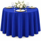 AK TRADING CO. 60 x 102-Inch Rectangular Polyester Tablecloth - Made in USA - Wrinkle-Resistant, Flame Retardant, Durable Party Table Cover, Banquet Tablecloth, Wedding Table Cover - Light Blue
