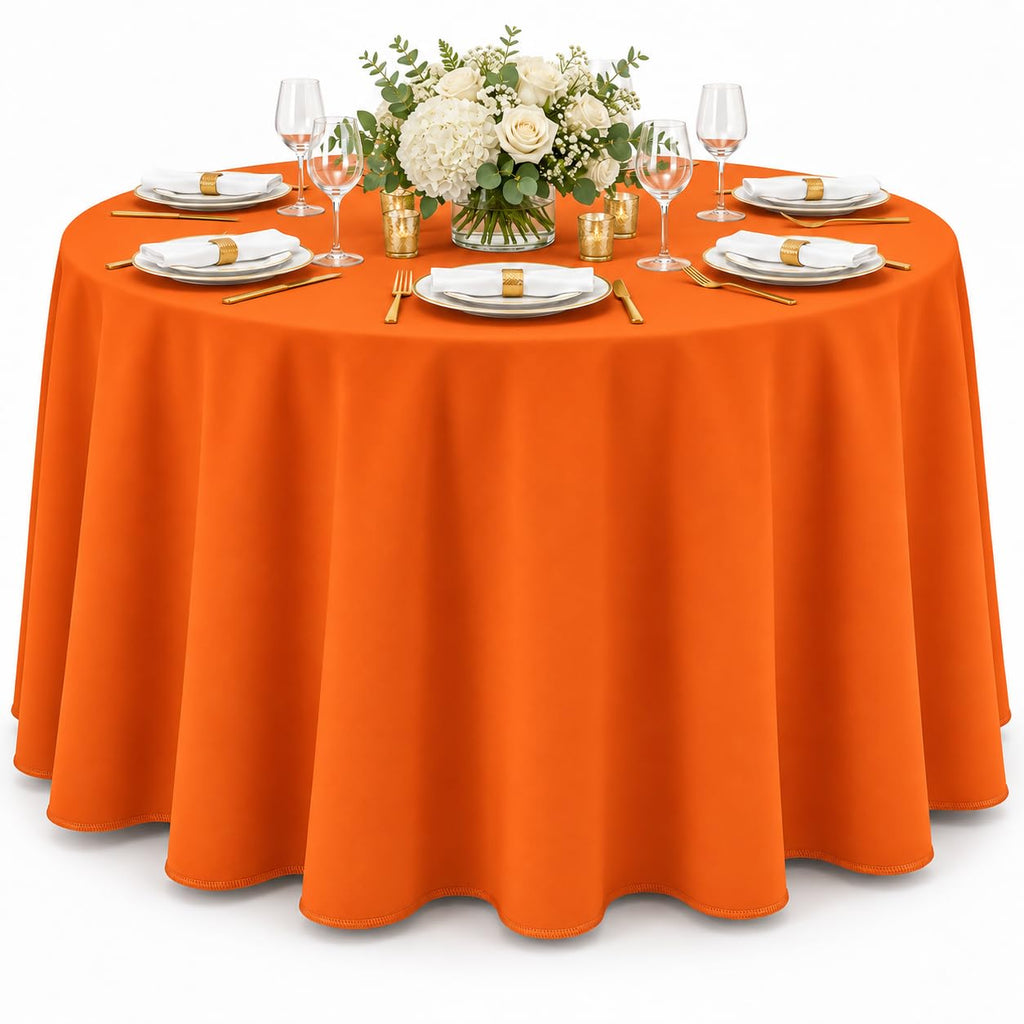 AK TRADING CO. 60 x 102-Inch Rectangular Polyester Tablecloth - Made in USA - Wrinkle-Resistant, Flame Retardant, Durable Party Table Cover, Banquet Tablecloth, Wedding Table Cover - Light Blue