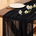 Pink Cheesecloth Table Runner Fall Boho Wedding Birthday Party Home Decor