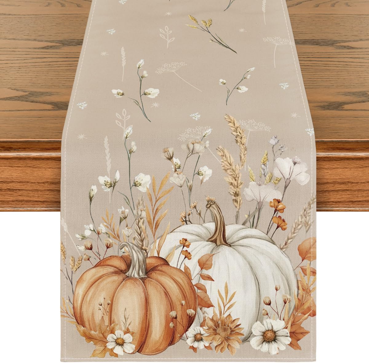 Artoid Mode 210 GSM Fall Table Runner Home Party Decor 13x90 Inch