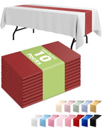 Pureegg Gold Disposable Plastic Table Runner 14x108 Inch