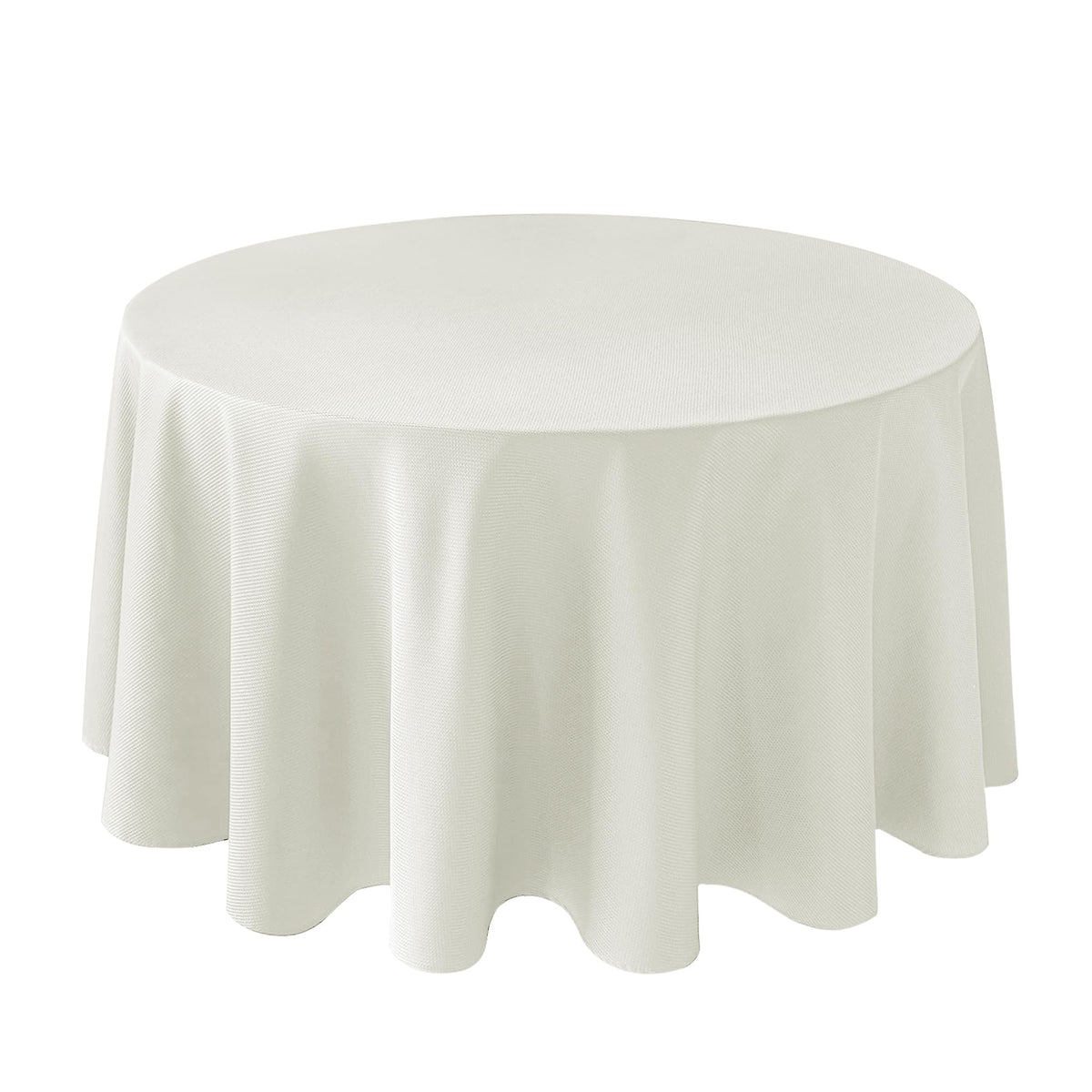 Fall Round Tablecloth 70"-Thanksgiving Autumn Fabric Textured Table Cloths