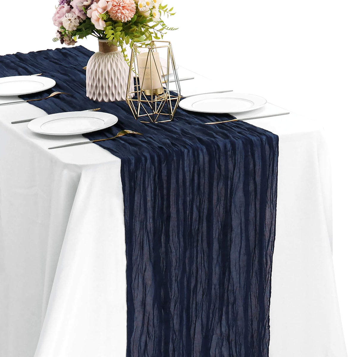 10FT Cheesecloth Table Runner Boho Party Home Decorations