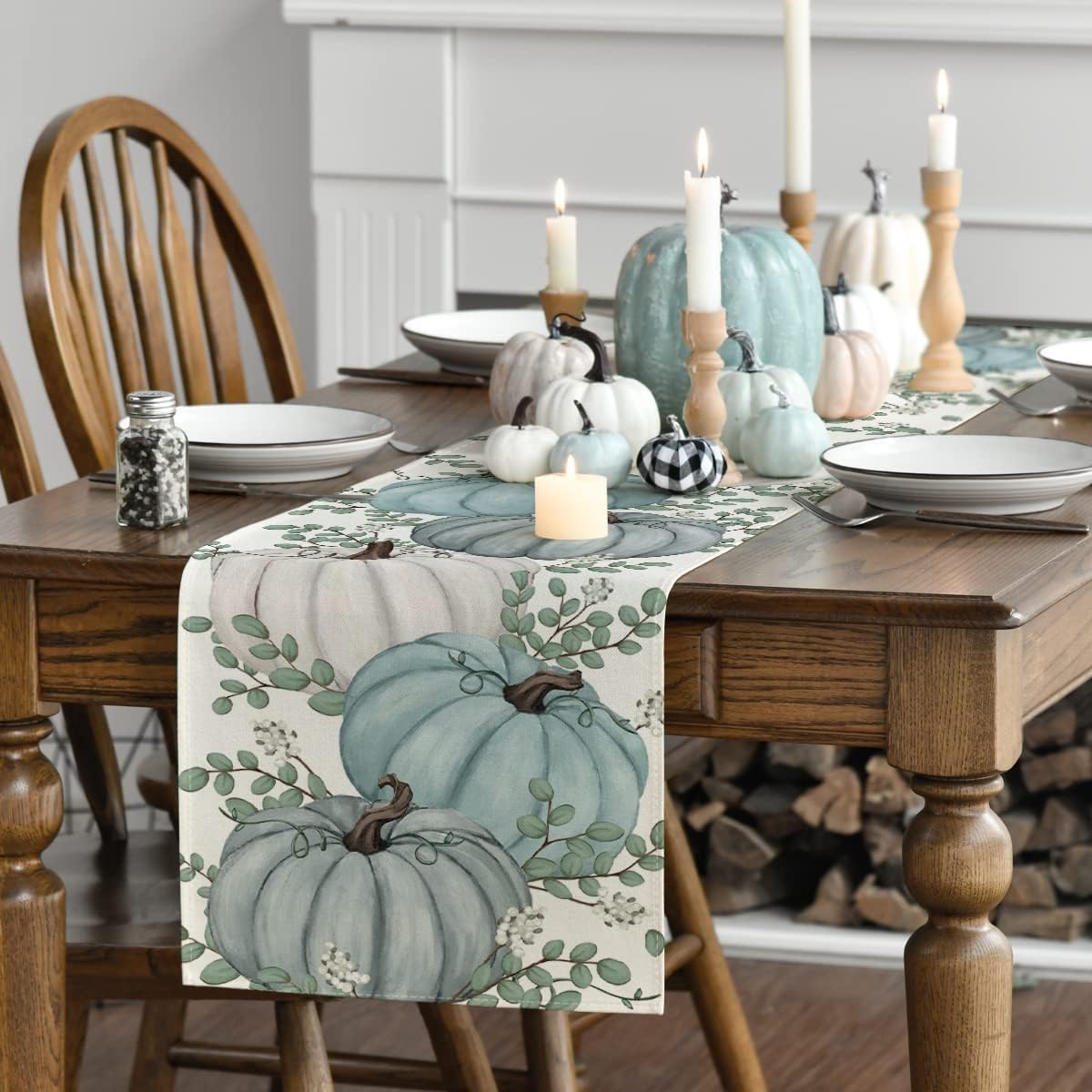 Artoid Mode 210 GSM Fall Table Runner Home Party Decor 13x72 Inch