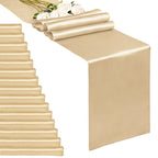 10-Pack Gold 12 x 108 inches Long Premium Satin Table Runner