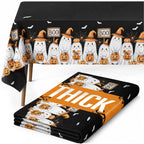 Pureegg Polyester Fall Tablecloth 60" x 84" 1 Pack Autumn Leaves