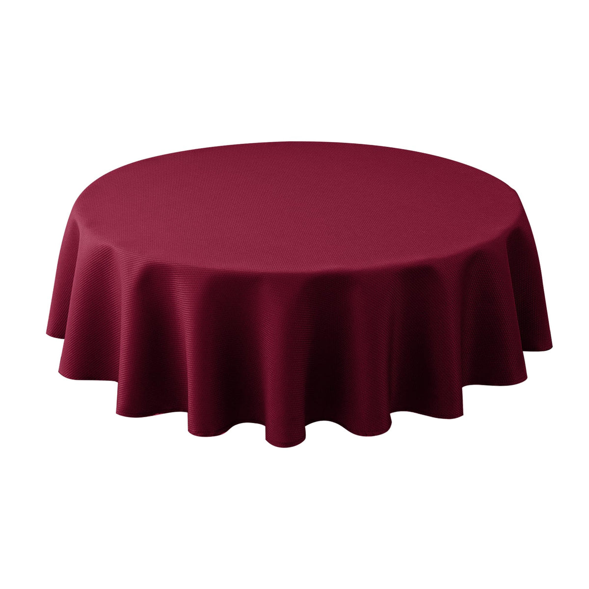 Fall Round Tablecloth 70"-Thanksgiving Autumn Fabric Textured Table Cloths
