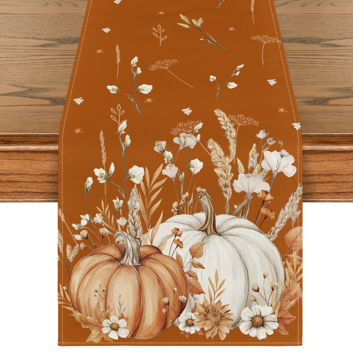 Artoid Mode 210 GSM Fall Table Runner Home Party Decor 13x90 Inch