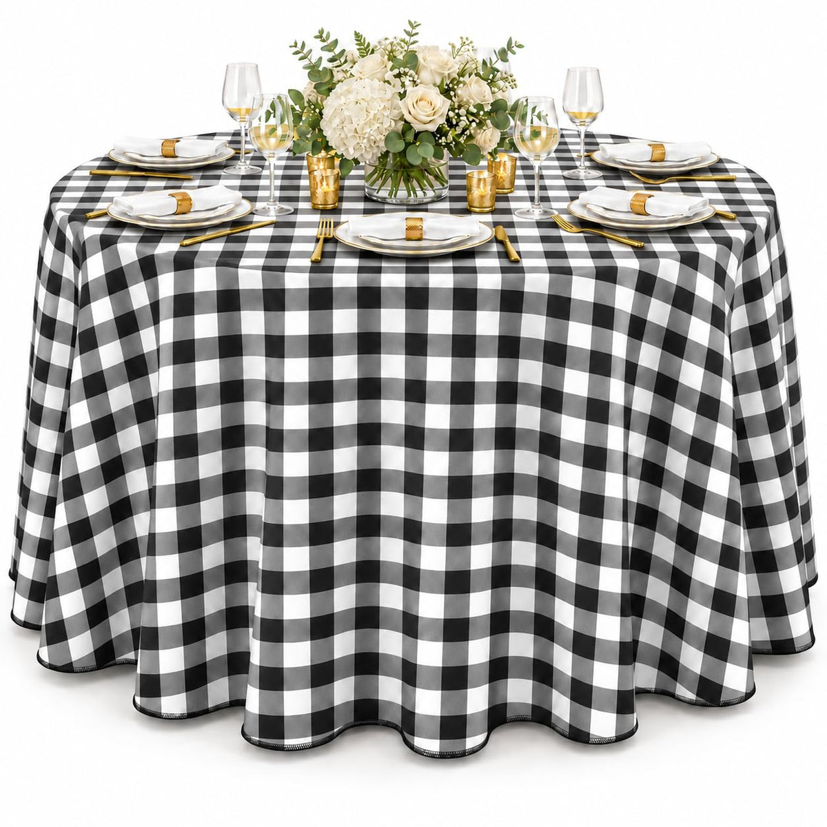 AK TRADING CO. 60 x 102-Inch Rectangular Polyester Tablecloth - Made in USA - Wrinkle-Resistant, Flame Retardant, Durable Party Table Cover, Banquet Tablecloth, Wedding Table Cover - Light Blue