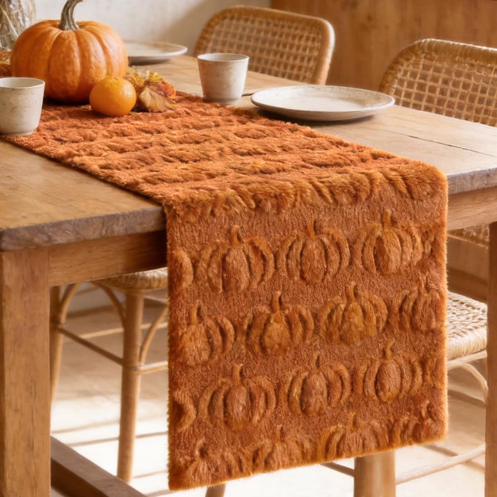 4 Pack Green Velvet Table Runner Cloth Fall Luxurious Wedding Party Decor
