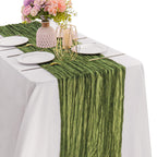 10FT Cheesecloth Table Runner Boho Party Home Decorations