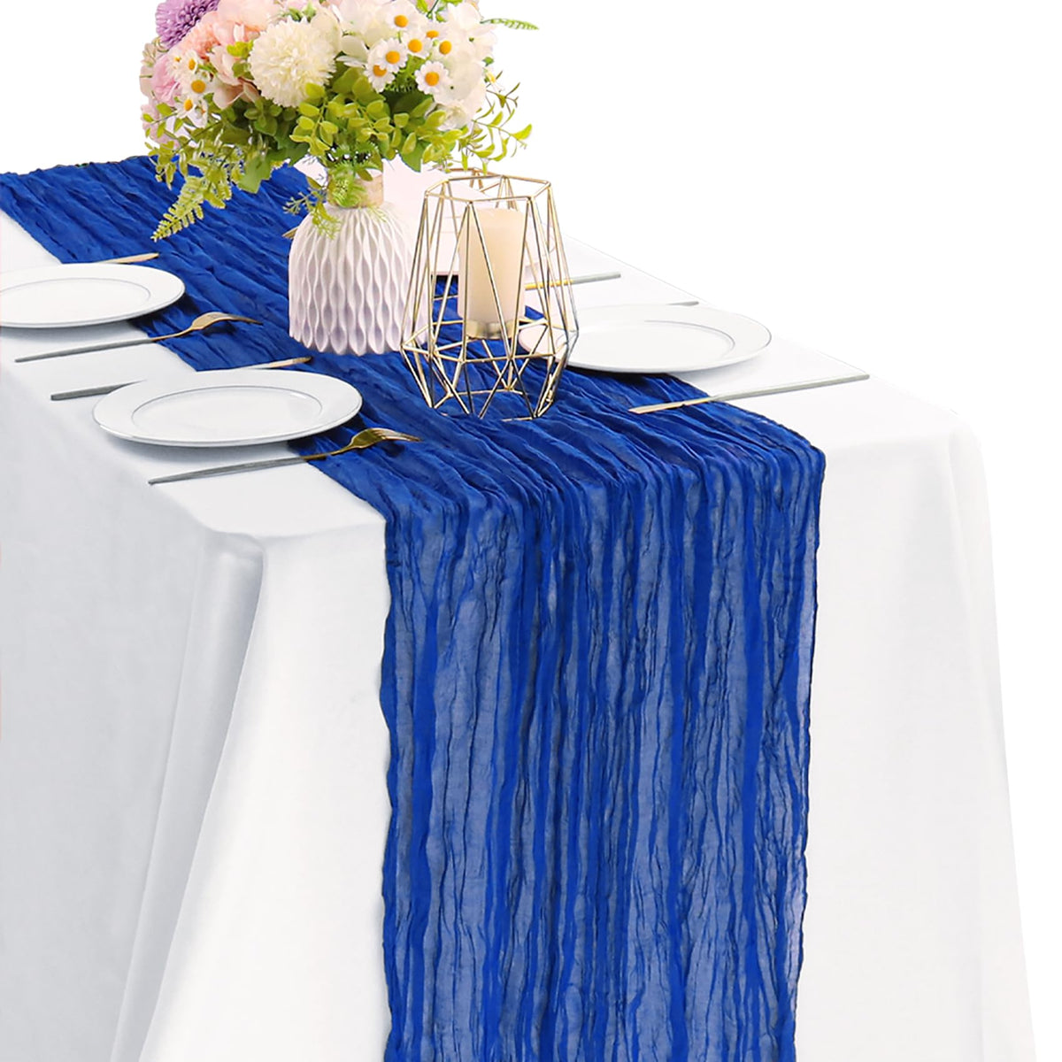 10FT Cheesecloth Table Runner Boho Party Home Decorations