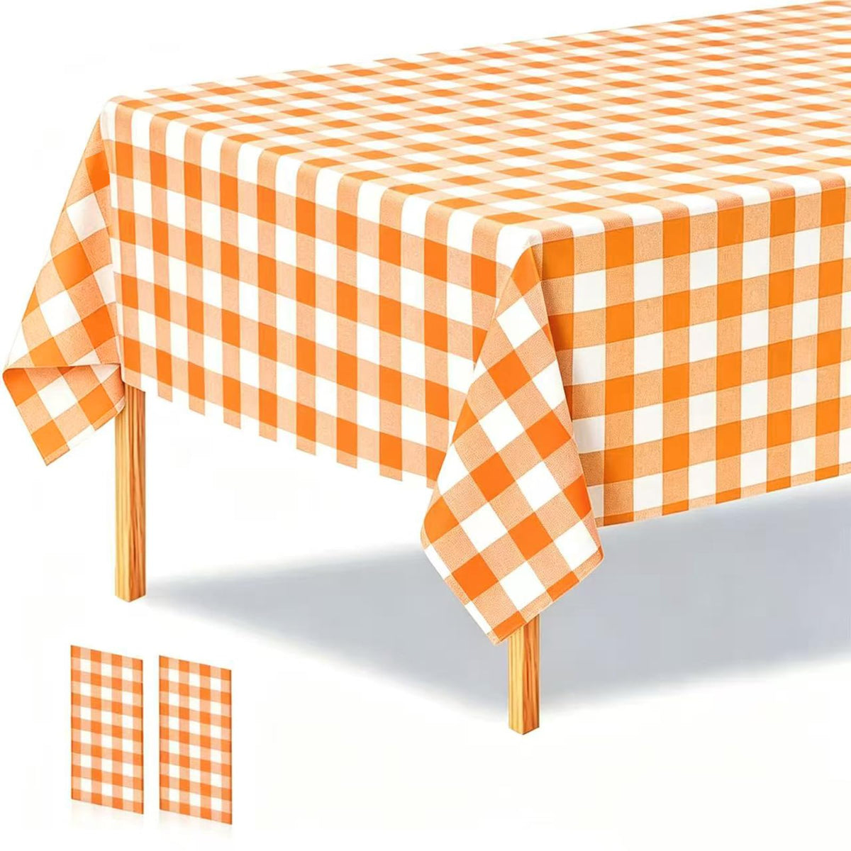 6 Packs Plastic Pastel Color Tablecloths,Assorted Color Table Cloth Disposable Rectangle Table Covers for for Birthday Baby Shower Wedding Princess Ice Cream(54" x 108")