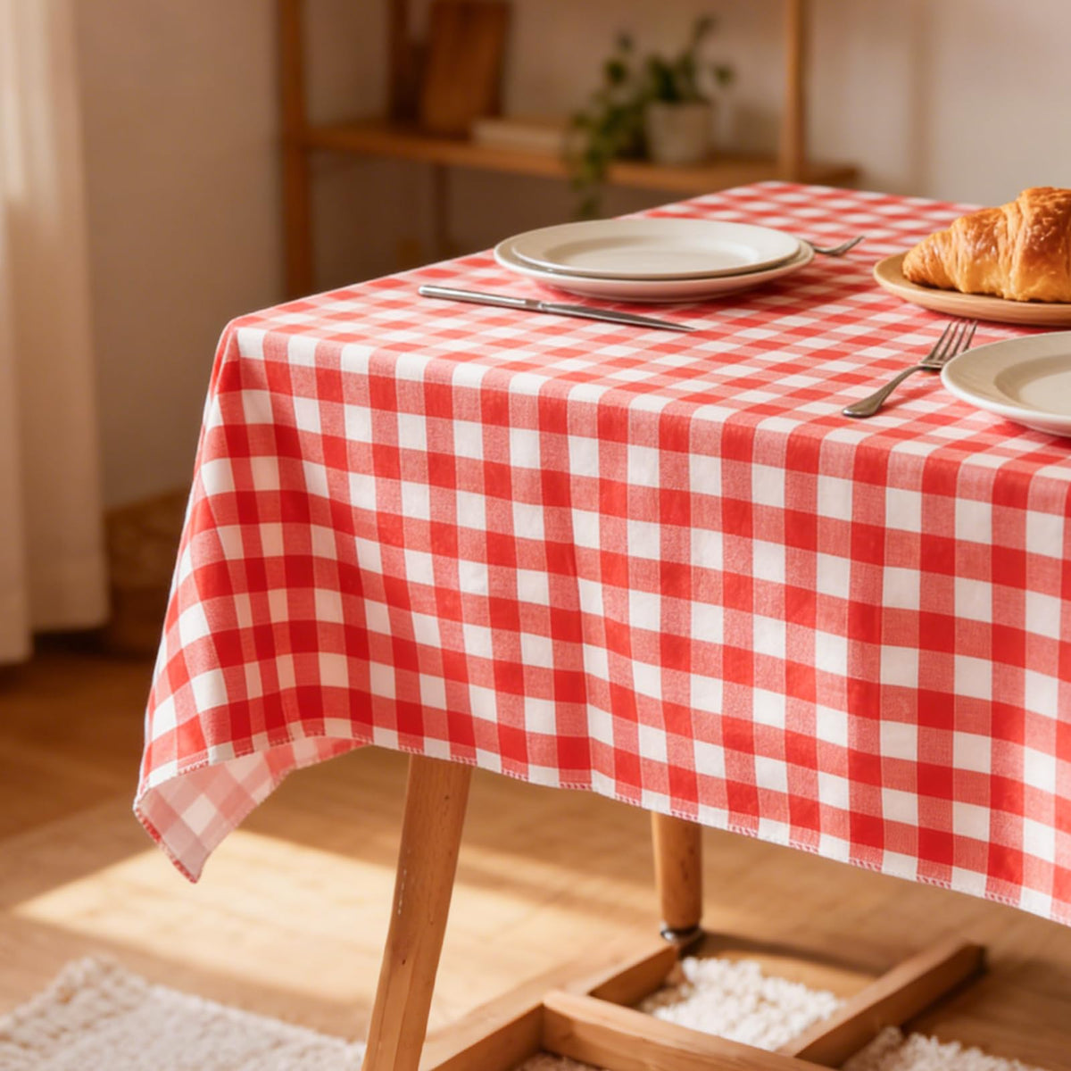 Fall Vinyl Tablecloth with Flannel Backing 52x70 Inch Rectangular,Thanksgiving Plastic PVC Heavy Duty Waterproof Stain Resistant Table Cloth Cover for Dining Party Indoor Outdoor Decoration,Maple Leaf
