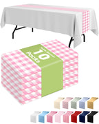 Pureegg Gold Disposable Plastic Table Runner 14x108 Inch