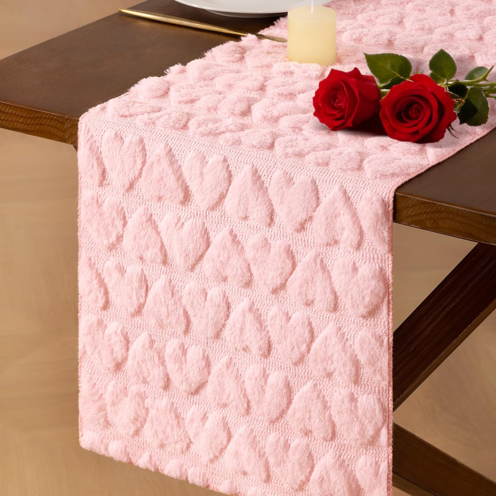 4 Pack Green Velvet Table Runner Cloth Fall Luxurious Wedding Party Decor