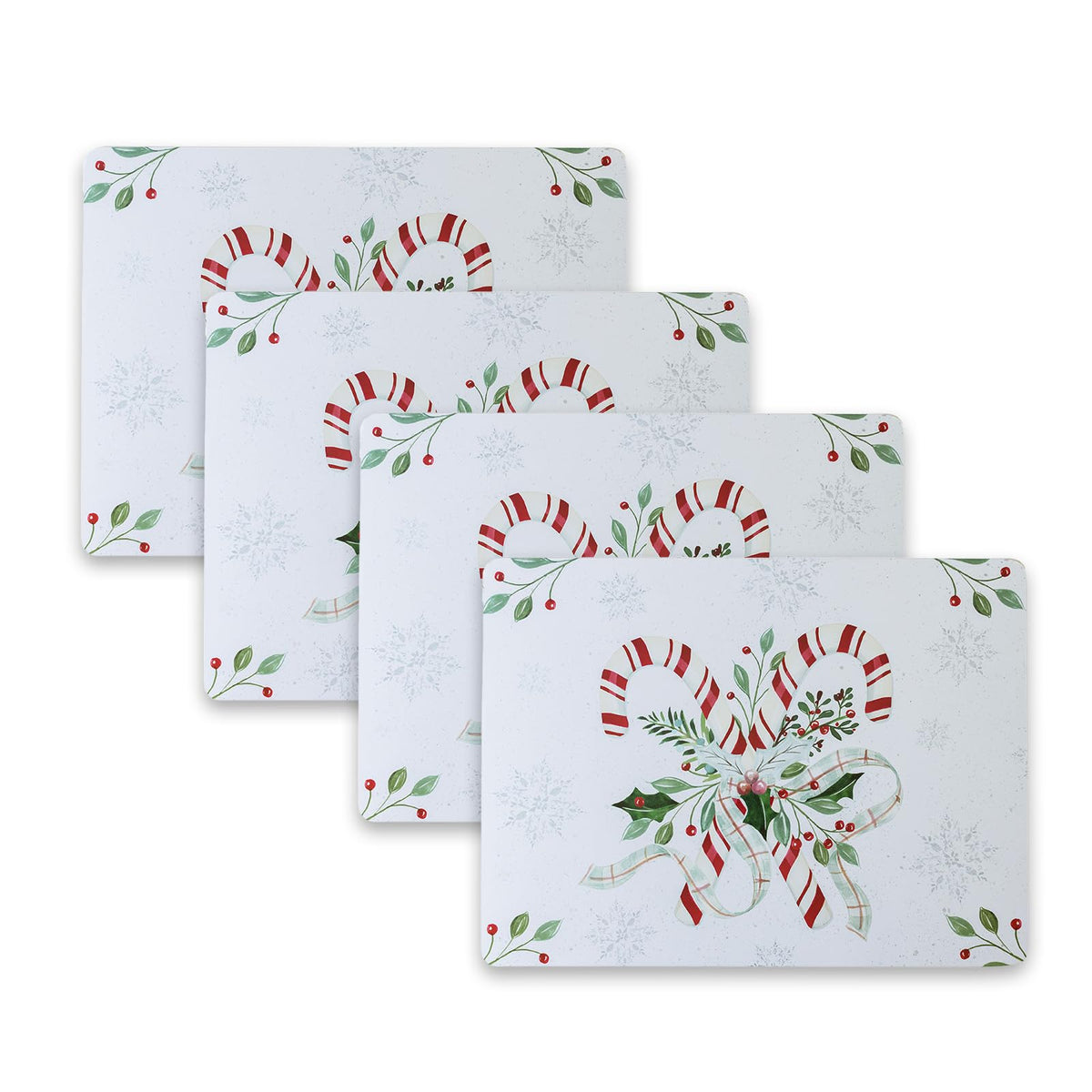 Benson Mills Cork Placemats Set of 4 (Bordeaux Wine, 12" x 16”)
