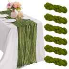10FT Cheesecloth Table Runner Boho Party Home Decorations