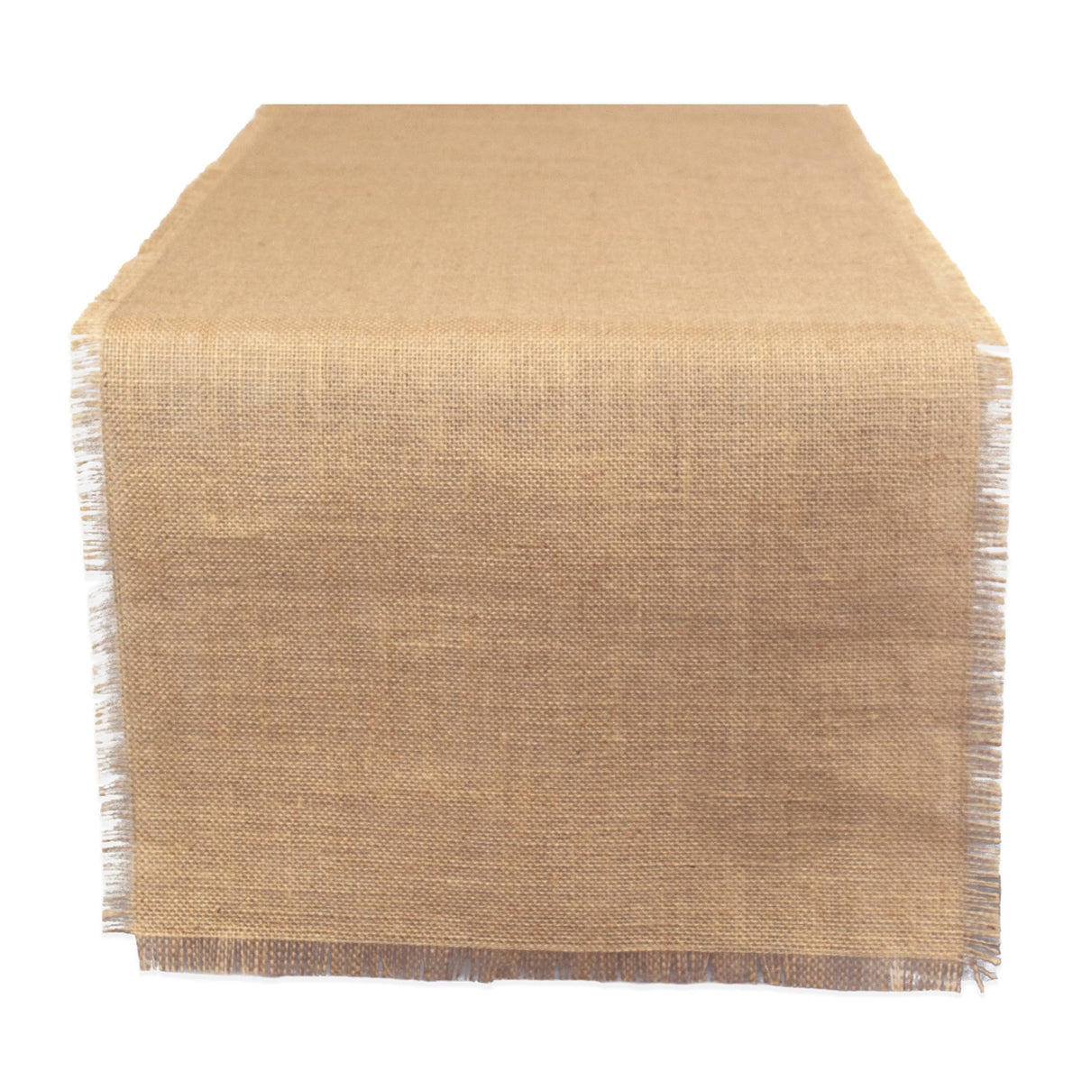 DII Jute Burlap Collection Kitchen Tabletop, Placemat Set, 13x19, Solid Natural, 6 Count