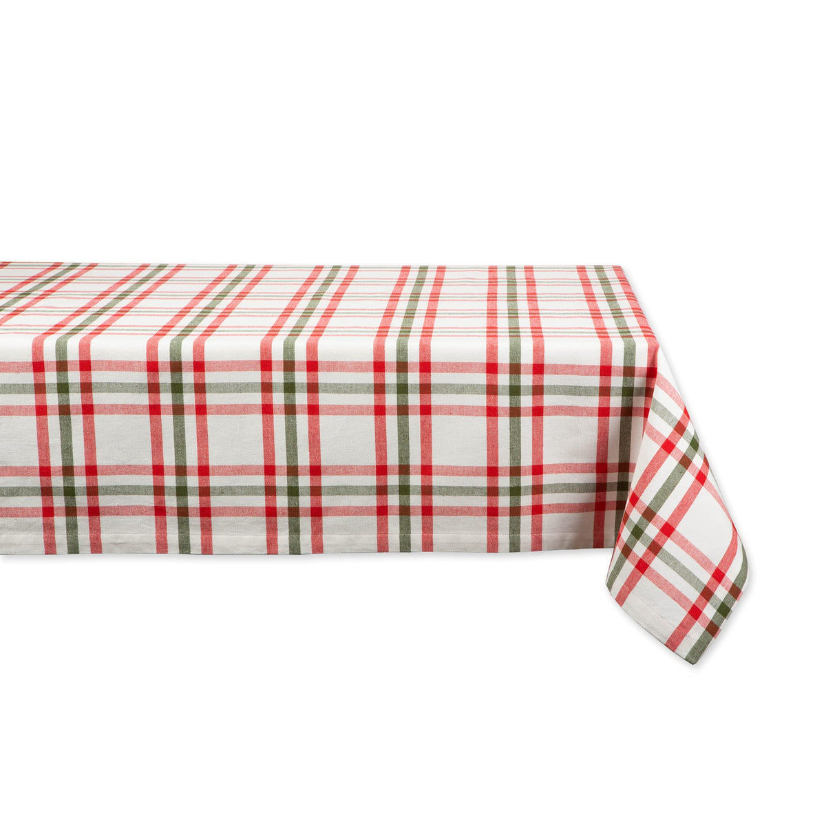 DII Give Thanks Plaid Fall Table Decor, Autumn & Thanksgiving Tabletop Linens, 14x108 Table Runner