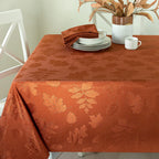 Benson Mills Harvest Legacy Tablecloth (Rust 60" x 104" Rectangular)