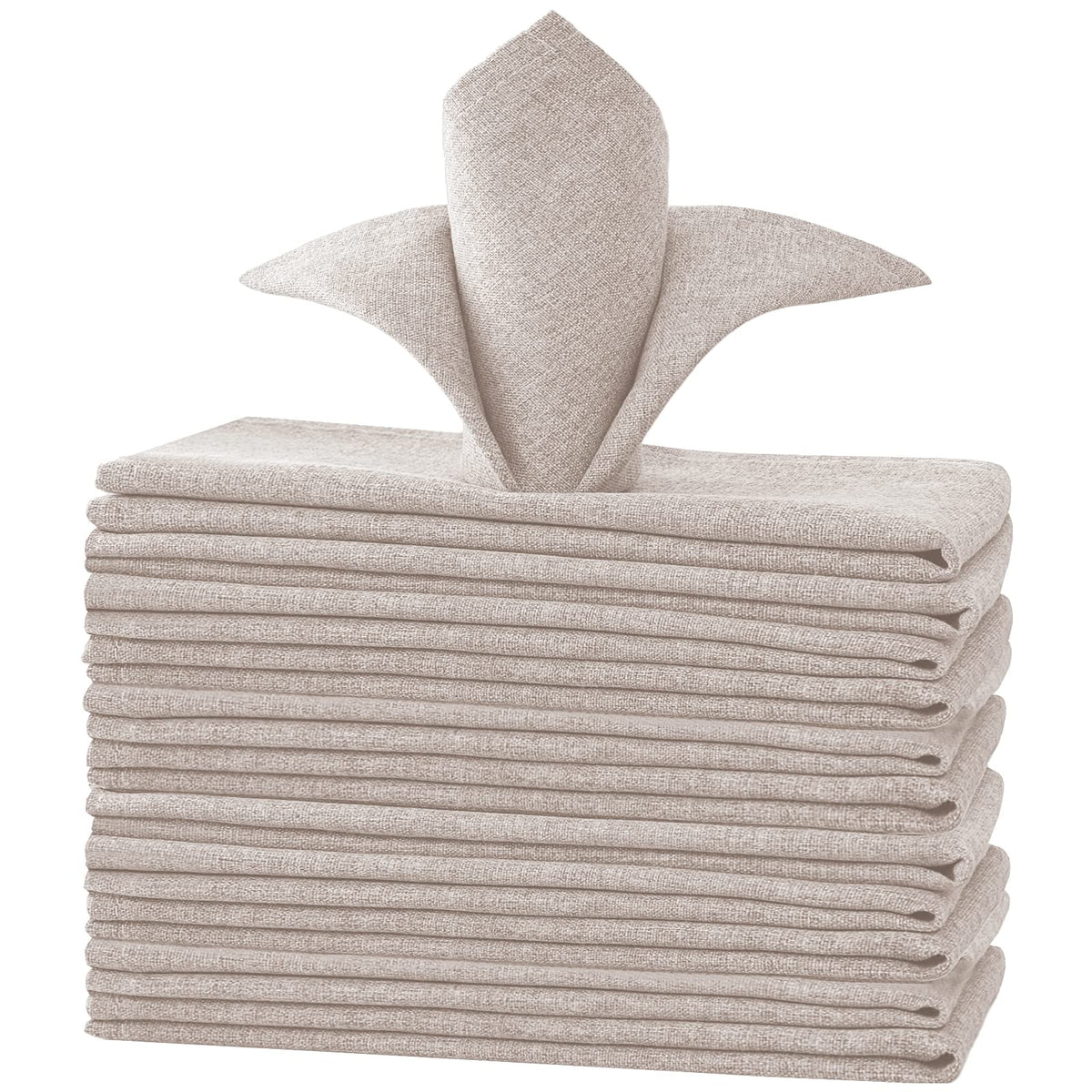 H.VERSAILTEX Linen Textured Tablecloth 60 x 102 Waterproof Decorative Table Cloth Spill-Proof Linen Look Cover for Party Table Extra Soft and Thick Fabric Wrinkle Free, Heather Ivory