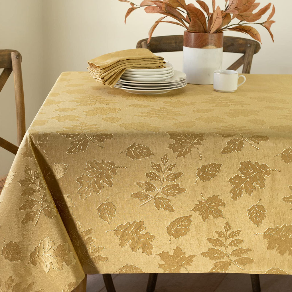 Benson Mills Harvest Legacy Tablecloth (Rust 60" x 104" Rectangular)