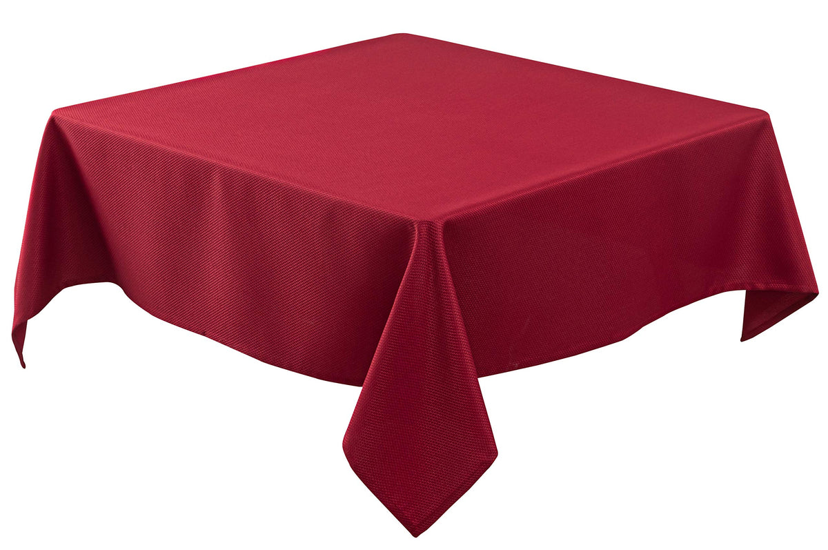 Fall Round Tablecloth 70"-Thanksgiving Autumn Fabric Textured Table Cloths