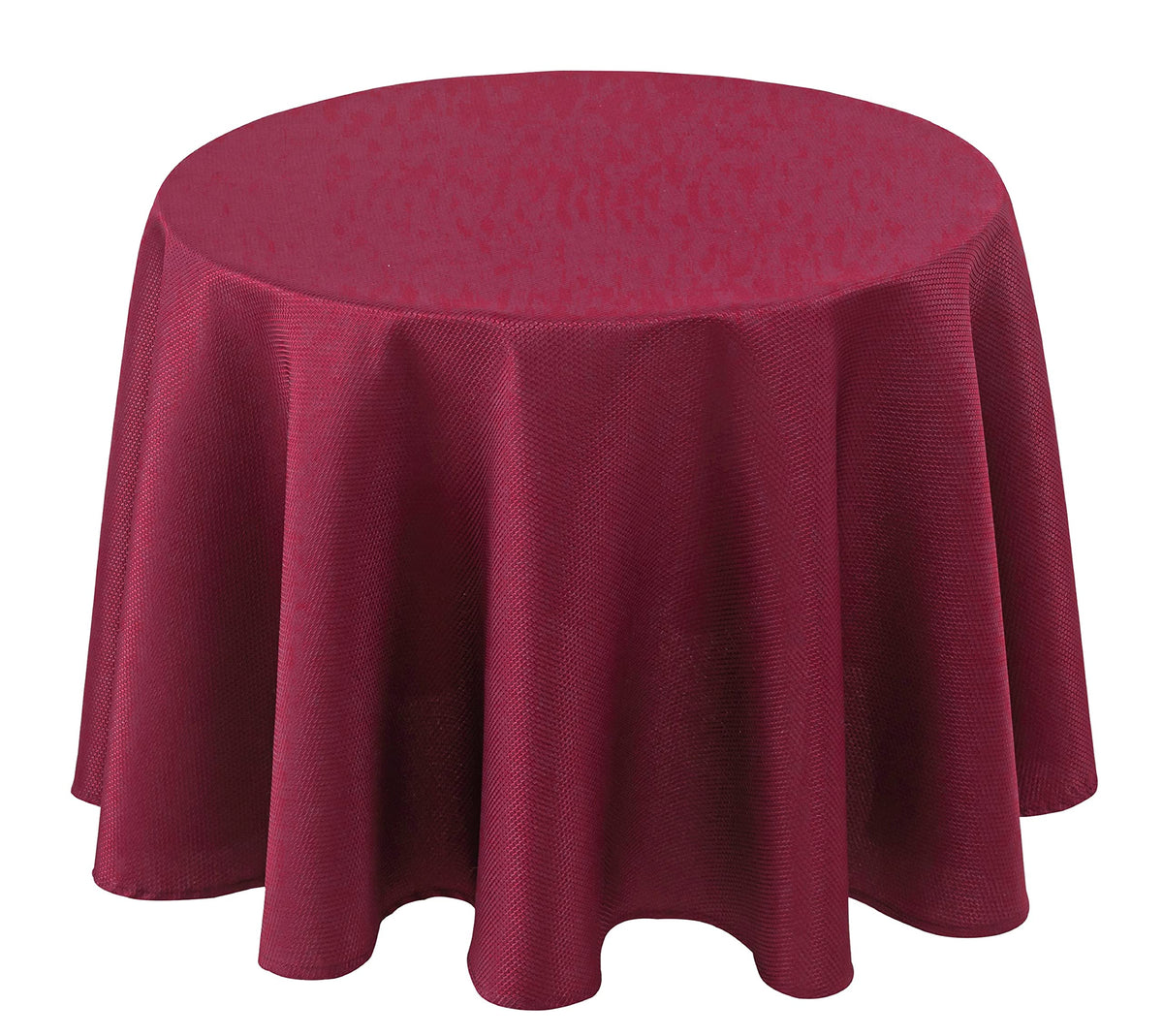 Fall Round Tablecloth 70"-Thanksgiving Autumn Fabric Textured Table Cloths