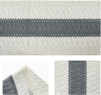Artoid Mode Dark Grey Farmhouse Rustic Table Runner 12x72 Inch