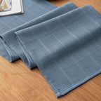 Linen Textured Table Runner, Ivory Table Runners 72 Inches Long