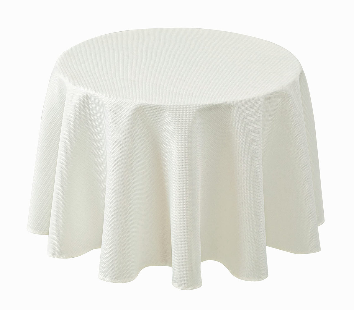 Fall Round Tablecloth 70"-Thanksgiving Autumn Fabric Textured Table Cloths