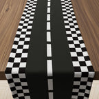 OHOME Fall Decor - Stained Glass Table Runner