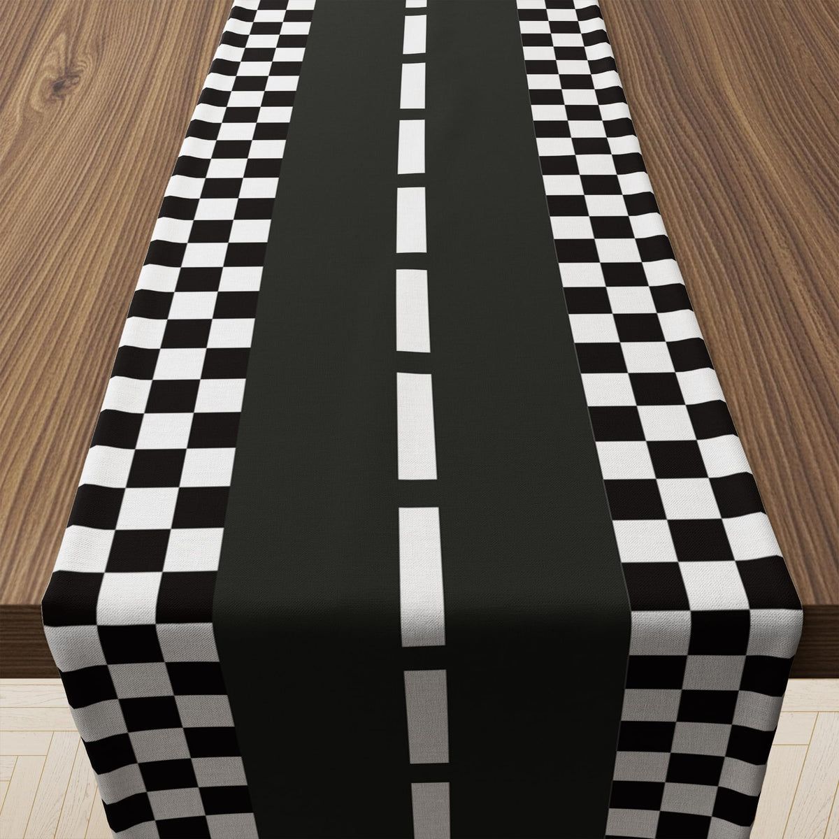 OHOME Fall Decor - Stained Glass Table Runner