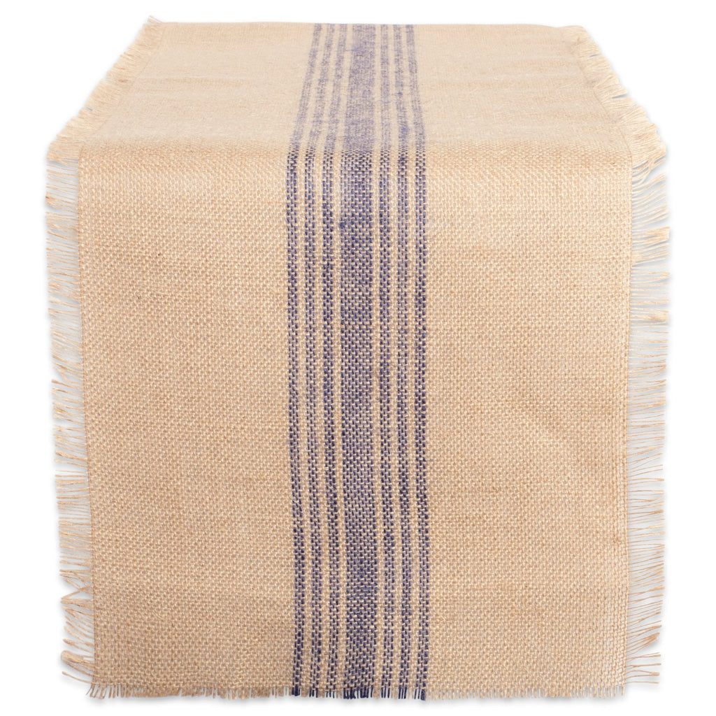 DII Jute Burlap Collection Kitchen Tabletop, Placemat Set, 13x19, Solid Natural, 6 Count