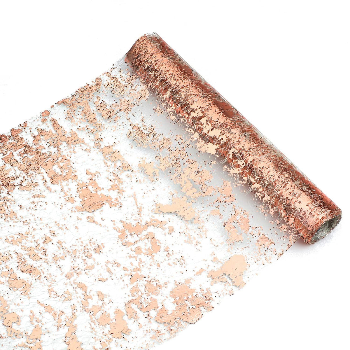 Snowkingdom 2 Pcs Gold Table Runner, Sequin Glitter Metallic Foil Thin Mesh Sparkly Runner Roll 11"x108", Gold Birthday Party Decorations, for Event Wedding Showers Christmas Thanksgiving Festive
